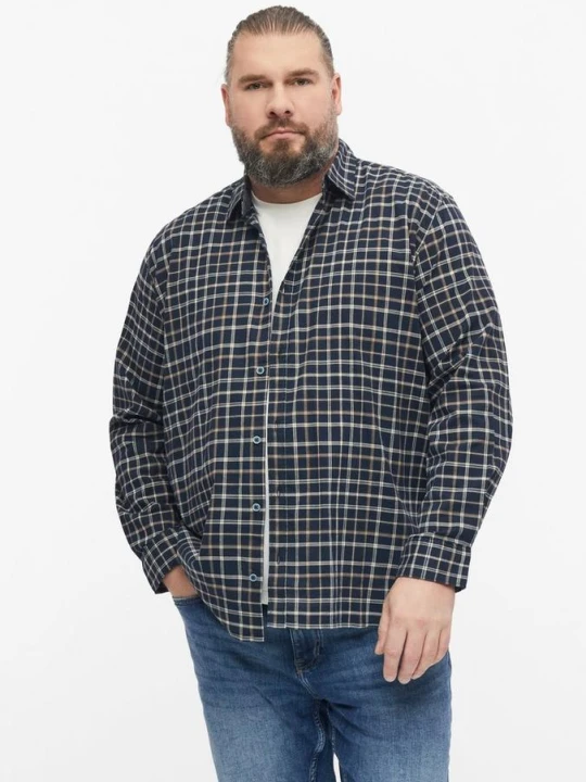 Obrázek produktu Slim Fit: měkká kostkovaná košile z bavlněného streče s.Oliver