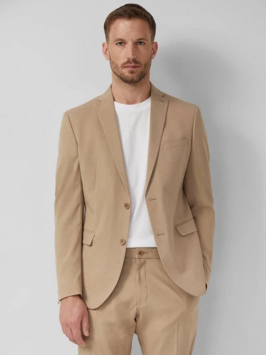 Obrázek produktu Slim fit: sportovní bunda ze směsi viskózy s.Oliver hnědá