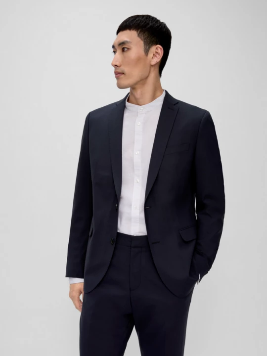 Obrázek produktu Slim fit: sportovní bunda ze směsi viskózy s.Oliver modrá
