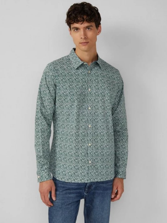 Obrázek produktu Slim fit střih: bavlněné tričko celoplošným potiskem s.Oliver zelená
