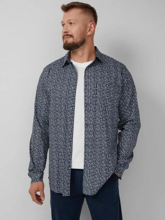 Obrázek produktu Slim fit střih: vzorovaná košile ze strečové bavlny s.Oliver