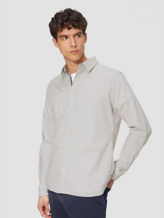 Obrázek produktu Slim Fit: strukturovaná košile s límcem kent s.Oliver hnědá