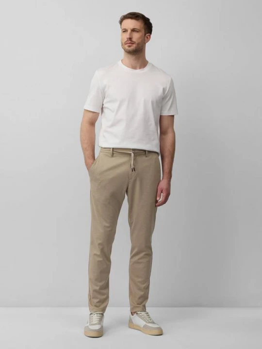 Obrázek produktu Slim fit: teplákové kalhoty ze směsi viskózy s.Oliver hnědá