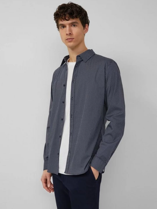 Obrázek produktu Slim fit: vzorovaná košile s límečkem Kent s.Oliver