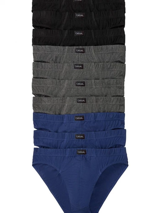 Obrázek produktu Slipy s měkkou bavlnou (10 ks v balení) BonPrix