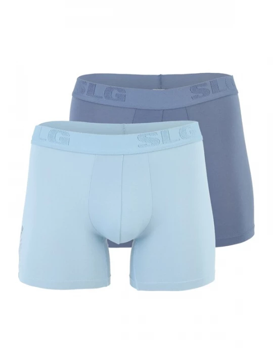 Obrázek produktu SLOGGI Boxerky 'Base Soft' kouřově modrá / chladná modrá