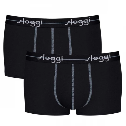 Obrázek produktu SLOGGI Boxerky  černá / bílá