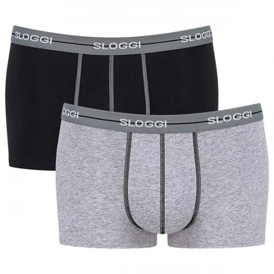 Obrázek produktu SLOGGI Boxerky  šedá / černá