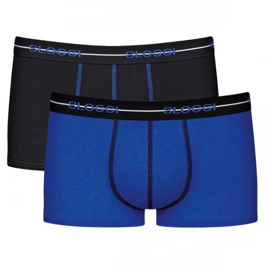 Obrázek produktu SLOGGI Boxerky  tmavě modrá / černá / bílá