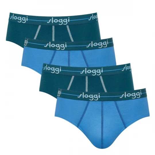 Obrázek produktu SLOGGI Slipy  azurová / petrolejová / bílá