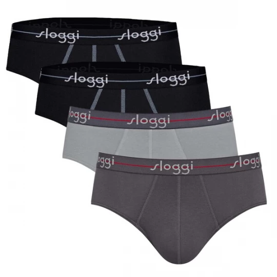 Obrázek produktu SLOGGI Slipy tmavě šedá / černá