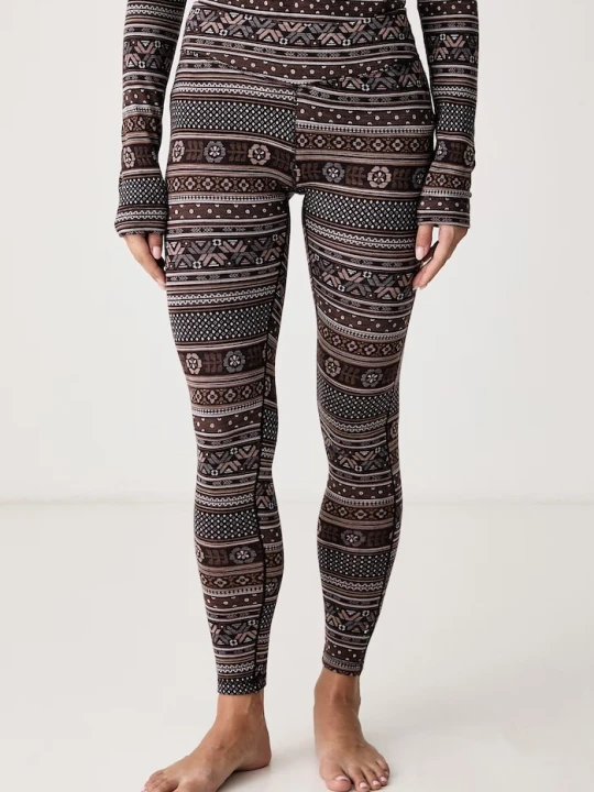 Obrázek produktu Smartwool funkční legíny dámské z merino vlny hnědá