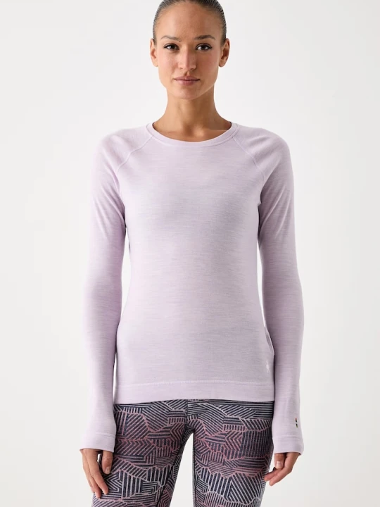 Obrázek produktu Smartwool funkční tričko dlouhým rukávem dámské z merino vlny fialová
