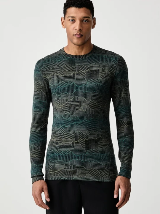 Obrázek produktu Smartwool funkční tričko dlouhým rukávem pánské z merino vlny zelená
