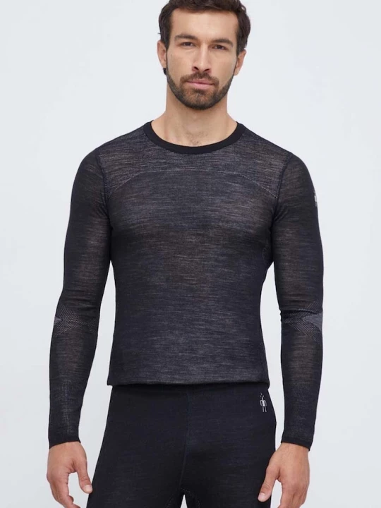 Obrázek produktu Smartwool Funkční triko dlouhým rukávem Smartwool Intraknit Thermal Merino černá