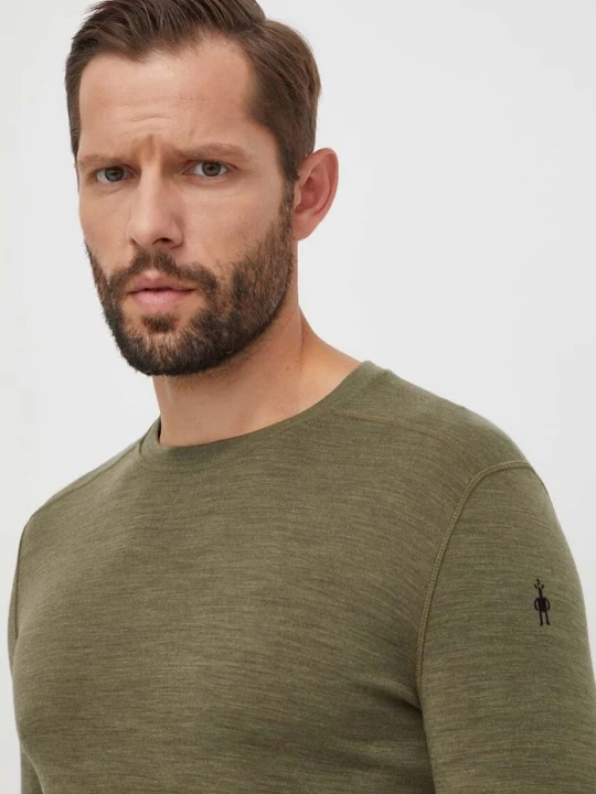 Obrázek produktu Smartwool Funkční triko s dlouhým rukávem Smartwool Classic Thermal Merino zelená