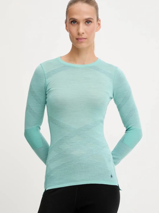 Obrázek produktu Smartwool Funkční triko s dlouhým rukávem Smartwool Intraknit Thermal Merino tyrkysová