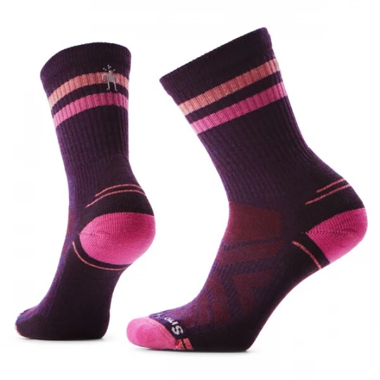 Obrázek produktu SMARTWOOL Ponožky 'Light Cushion Tube Stripe C' fialový melír
