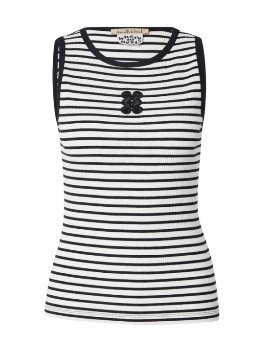 Obrázek produktu Smith&Soul Top černá / bílá Smith & Soul