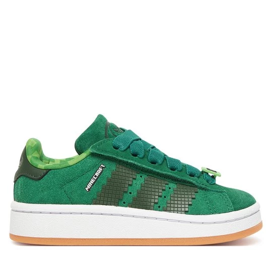 Obrázek produktu Sneakersy adidas Campus 00S Comfort Closure Elastic Lace X Minecraft JS3788 Zelená