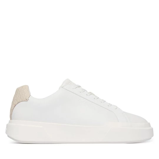 Obrázek produktu Sneakersy Calvin Klein Chunky Cupsole Laceup Lth Bt Aop HM0HM02070 Bílá