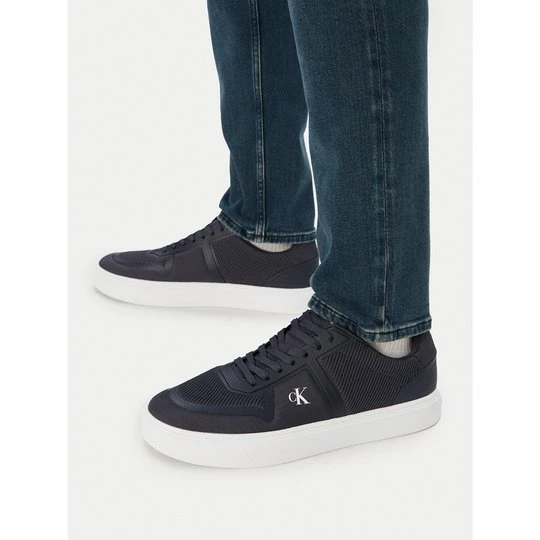 Obrázek produktu Sneakersy Calvin Klein Classic Cups Laceup Knit HM0HM02130 Tmavomodrá