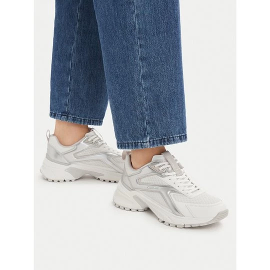 Obrázek produktu Sneakersy Calvin Klein Hike Run Ckstripe Mesh Met HW0HW03140 Bílá