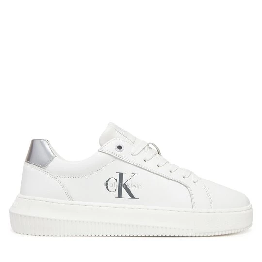 Obrázek produktu Sneakersy Calvin Klein Jeans Chunky Cupsole Lth Silver YW0YW01876 Bílá