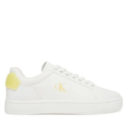 Obrázek produktu Sneakersy Calvin Klein Jeans Classic Cupsole Ru Patch Lth Wn YW0YW01845 Bílá