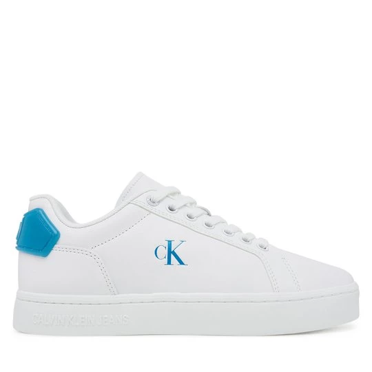 Obrázek produktu Sneakersy Calvin Klein Jeans Classic Cupsole Ru Patch Lth Wn YW0YW01845 Bílá