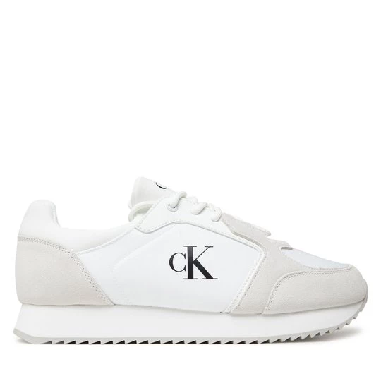 Obrázek produktu Sneakersy Calvin Klein Jeans Retro Runner Sock Lace Up Ny-Su YM0YM01326 Bílá