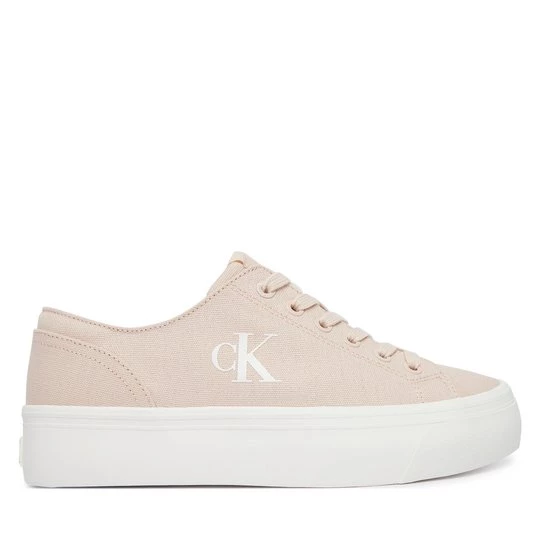 Obrázek produktu Sneakersy Calvin Klein Jeans Vulc Flatform Low Canvas Mg YW0YW01763 Růžová