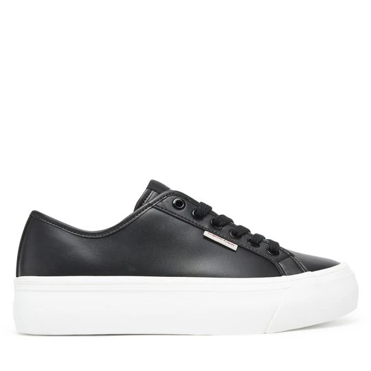 Obrázek produktu Sneakersy Calvin Klein Jeans Vulc Flatform Lth YW0YW01886 Černá