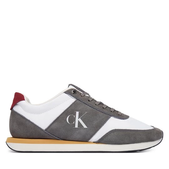 Obrázek produktu Sneakersy Calvin Klein Retro Runner Band Lth-Su HM0HM02212 Šedá