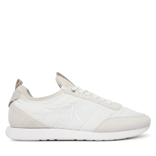 Obrázek produktu Sneakersy Calvin Klein Retro Runner Sock Laceup Mix YM0YM01414 Bílá