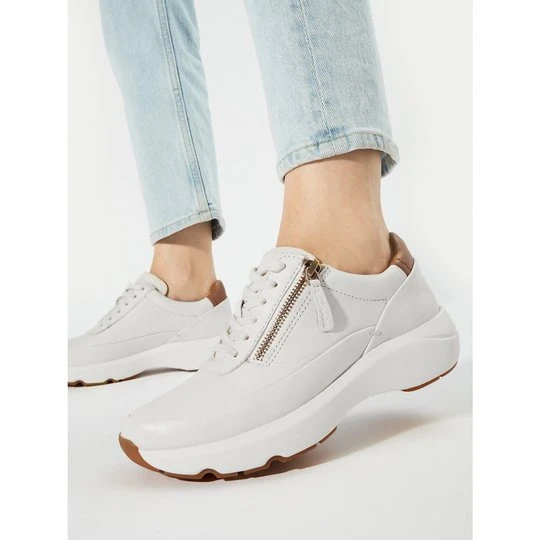 Obrázek produktu Sneakersy Clarks Tivoli Zip 26176650 Écru Krémová