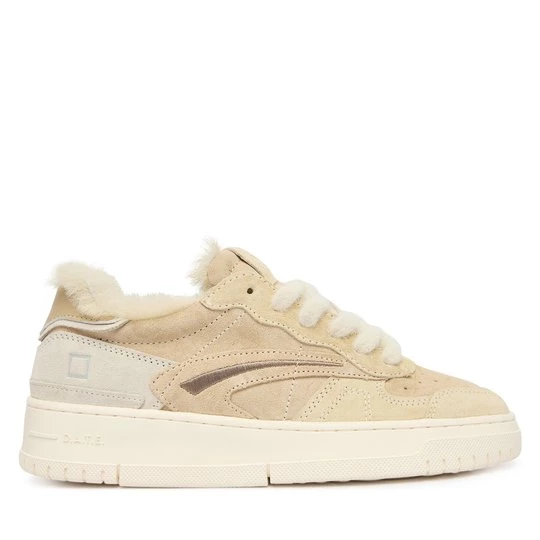 Obrázek produktu Sneakersy D.A.T.E. Torneo Pure Fur Mono W431-TPF-MN Béžová