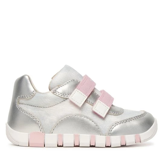Obrázek produktu Sneakersy Geox B Iupidoo Girl B3558A 0AS54 C0566 Stříbrná