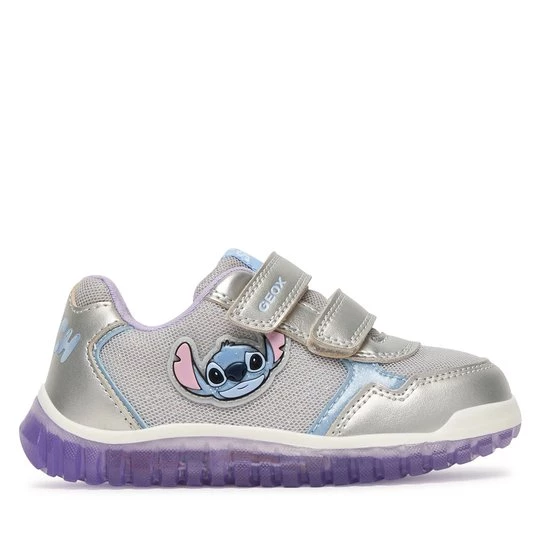 Obrázek produktu Sneakersy Geox B Lightyloo Girl B6561C 0AJAS C1316 Stříbrná
