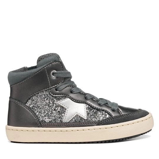 Obrázek produktu Sneakersy Geox J Kalispera Girl J664GB 0NFEW C9002 D Tmavě stříbrná