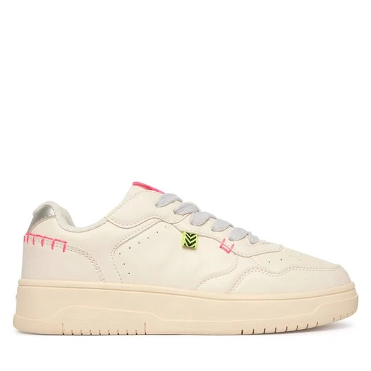 Obrázek produktu Sneakersy Geox J Lestrella Girl J56NLC 000BC C1M1W D Écru Krémová