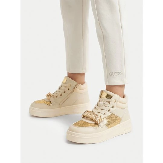 Obrázek produktu Sneakersy Guess CEOWB-AVO-357-05 Écru Krémová