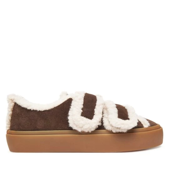 Obrázek produktu Sneakersy Inuikii Shearling Low Velcro 1001.001.0231 Hnědá