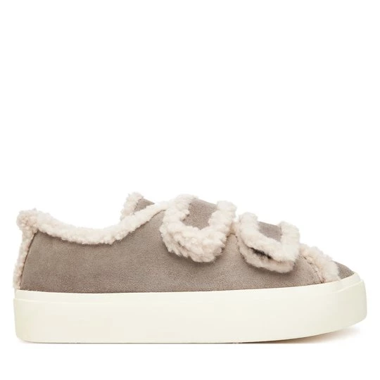 Obrázek produktu Sneakersy Inuikii Shearling Low Velcro 1001.001.0231 Šedá