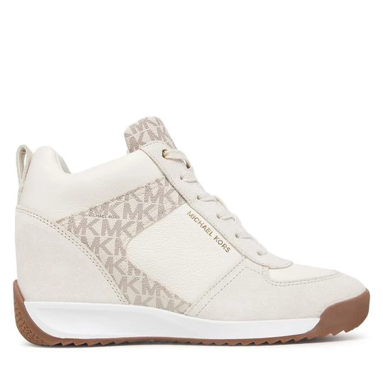 Obrázek produktu Sneakersy MICHAEL Michael Kors Nikko S2 Wedge Trainer 43F6NKFS4S Krémová