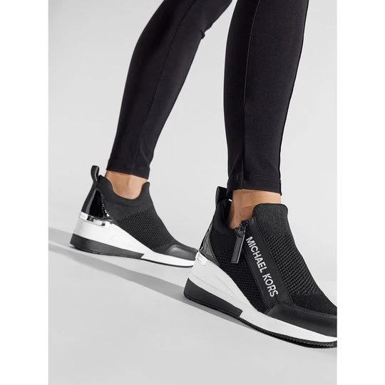 Obrázek produktu Sneakersy MICHAEL Michael Kors Willis Wedge Trainer 43S2WIFS1D Černá
