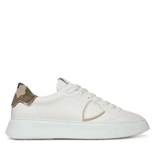 Obrázek produktu Sneakersy Philippe Model Veau Camou Striching A012221 BTLU VCB3 VEAU Bílá