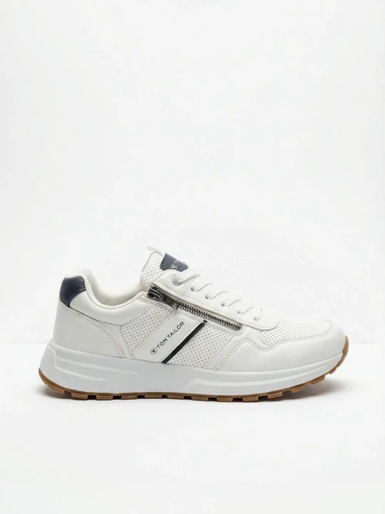 Obrázek produktu Sneakersy Tom Tailor z zamkiem BonPrix biały