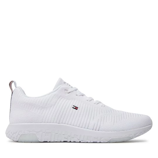 Obrázek produktu Sneakersy Tommy Hilfiger Corporate Knit Rib Runner FM0FM02838 Bílá