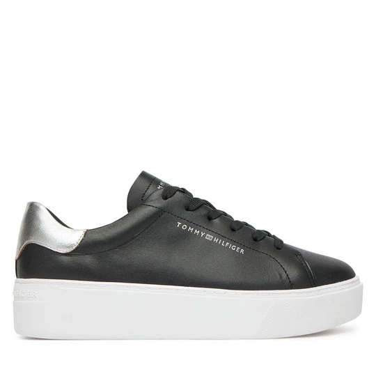 Obrázek produktu Sneakersy Tommy Hilfiger Essential Platform Court Sneaker FW0FW08756 Černá